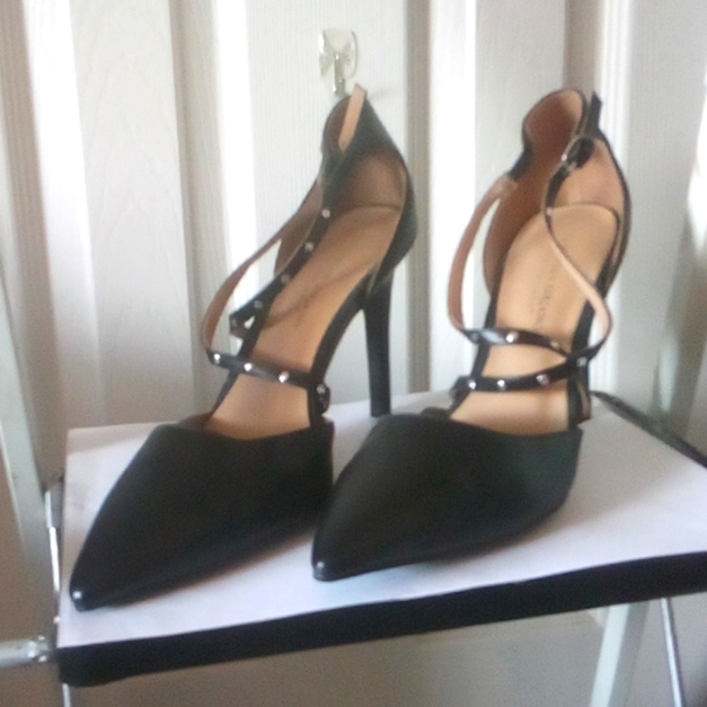 Black high heels